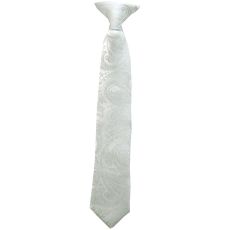 Barnslips Paisley Silvergrå