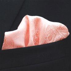 Bröstnäsduk Paisley Laxrosa