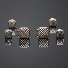 Manschettknappar med skjortknappar 1