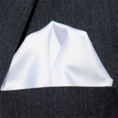 Bröstnäsduk vit N702
