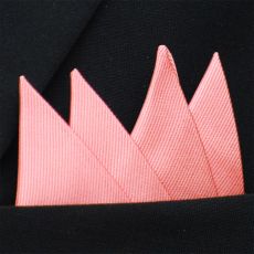 Färdigvikt bröstnäsduk Fyrspets FN054 Rosa