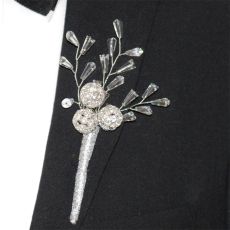 Corsage Exklusiv Kristall