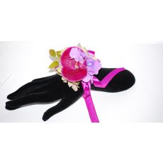 Handledscorsage Orchide Rosa