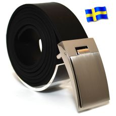 Läderbälte Bull svart 35mm 851-SP42