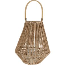Lykta Natur Jute 26 cm