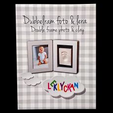 Dubbelram - Foto och lera