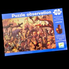 Pussel - Battle of the dragons, 350 bitar