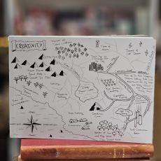 Skriv/ritbok - Creativity Map