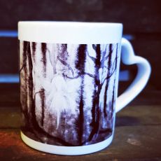 Mugg med hjärtformat öra - You are the light