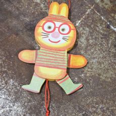 Sprattelgubbe - Katt