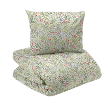 Hage 2-d bädd vit/multi.     150x210cm 50x60cm