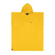 Badponcho/Ombytesponcho Ericeira gul. Ekologisk bomullsfrotte.
