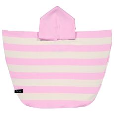 Badponcho/ombytesponcho baby 1-3 år. Bude rosa/offwhite.