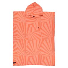 Badponcho/ombytesponcho. Taiga korall.