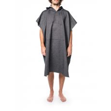 Badponcho /strandponcho Ericeira Svart.