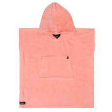 Badponcho/Ombytesponcho. Ericeira. Korall frotte. Barn 4-8 år.