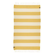 Hamamhandduk/badhandduk Bedu senapsgul/offwhite