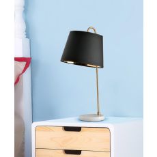 Bronze bordslampa