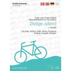 Östjylland Cykelkarta