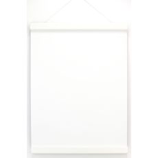 Poster Hanger Trä Vit 80cm