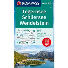 8 Kompass Wanderkarte