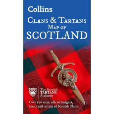Clans & Tartans map of Scotland