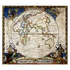 Eastern Hemisphere Väggkarta NGS Discovery