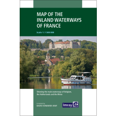 Map of the Inland Waterways of France