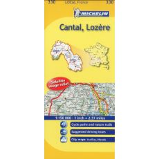 330 Cantal, Lozère Michelin