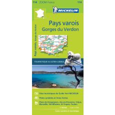 114 Pays varois, Verdon Gorges Michelin