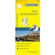 336 Gers, Lot-et-Garonne Michelin