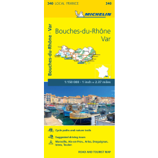 340 Bouches-du-Rhône, Var Michelin