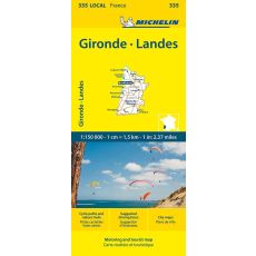 335 Girondes, Landes Michelin