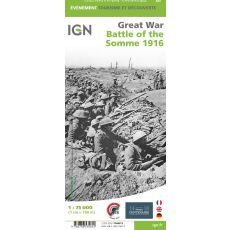 Somme 1916 Första världskriget Battle map IGN