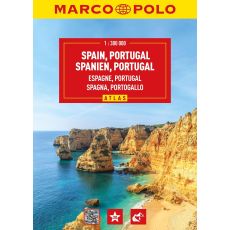 Spanien Portugal Atlas spiral Marco Polo