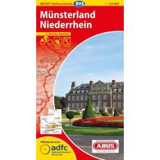 10 Cykelkarta Tyskland Münsterland-Niederrhein 1:150.000