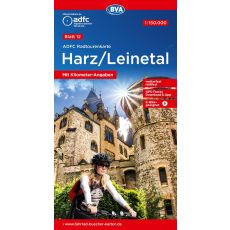 12 Cykelkarta Tyskland Harz-Leinetal 1:150.000