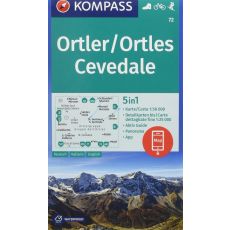 72 Kompass Wanderkarte