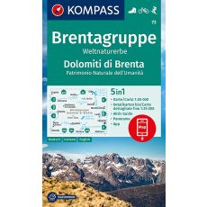 73 Kompass Wanderkarte