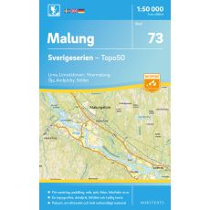73 Malung Sverigeserien 1:50 000
