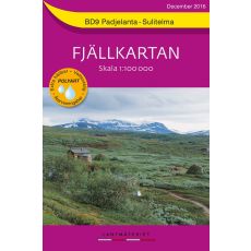 BD9 Padjelanta-Sulitelma Fjällkarta
