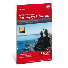 Lofoten: Austvågöya - Svolvaer Högfjällskarta Calazo
