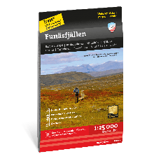 Funäsfjällen 1:25 000 Calazo