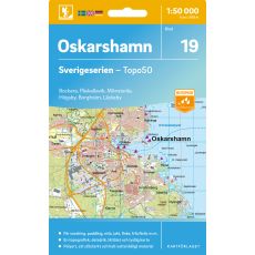 19 Oskarshamn Sverigeserien 1:50 000