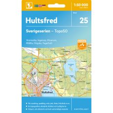 25 Hultsfred Sverigeserien 1:50 000