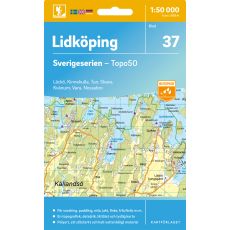 37 Lidköping Sverigeserien 1:50 000