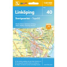 40 Linköping Sverigeserien 1:50 000