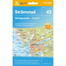 43 Strömstad Sverigeserien 1:50 000