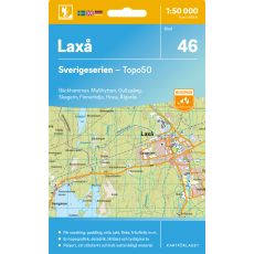 46 Laxå Sverigeserien 1:50 000