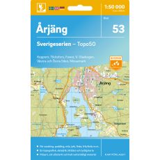 53 Årjäng Sverigeserien 1:50 000